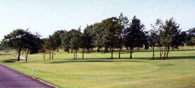 A view of a green at Hindley Hall Golf Club