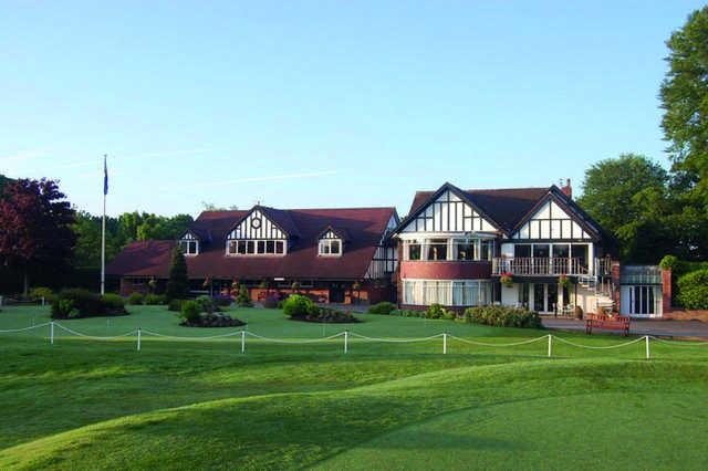 A view of the clubhouse at Preston Golf Club