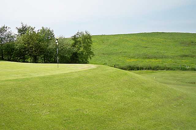 A view of the 1st hole at Rishton Golf Club