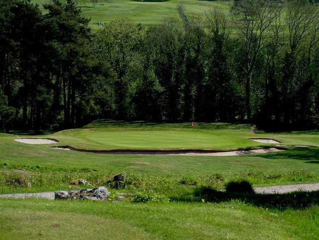 A view of green #14 at Silverdale Golf Club