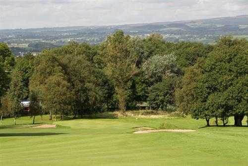 A view from the 5th fairway at Whalley Golf Club