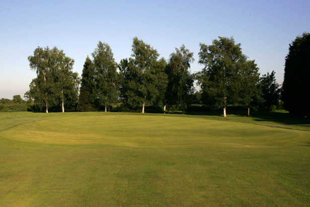 A view of the 12th green at Kibworth Golf Club