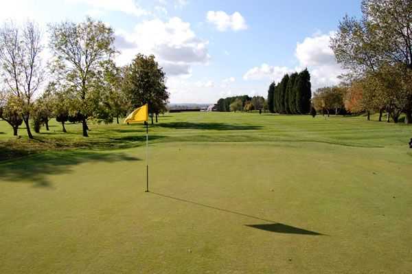 A view of the 1st hole at Melton Mowbray Golf Club