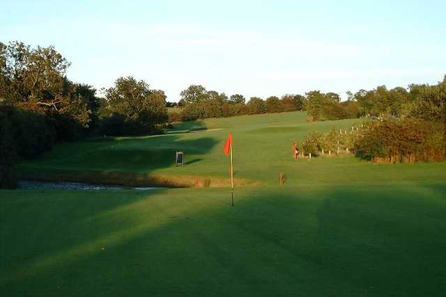 A view of hole #13 at Park Hill Golf Club