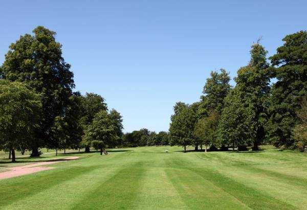 A view from the 1st tee at Blankney Golf Club