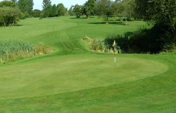 A view of a green at Horncastle Golf Club