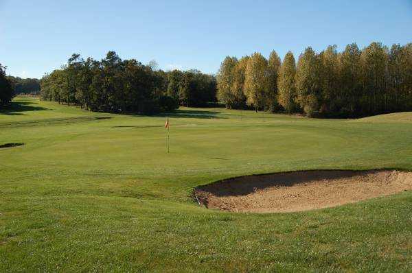 A view of the 15th green at Kenwick Park Golf Club