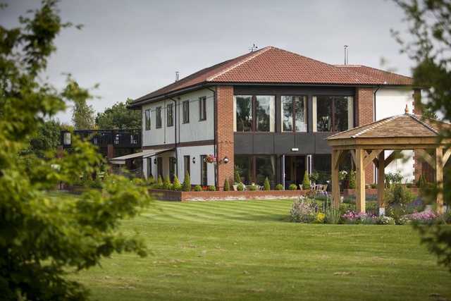 A view of the clubhouse at Laceby Manor Golf Club