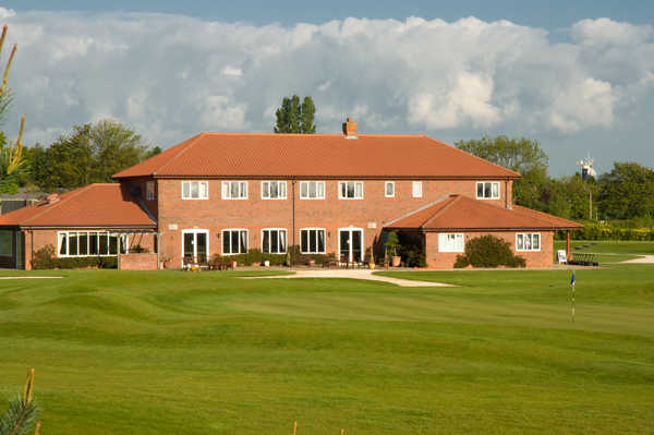 A view of the clubhouse at Waltham Windmill Golf Club