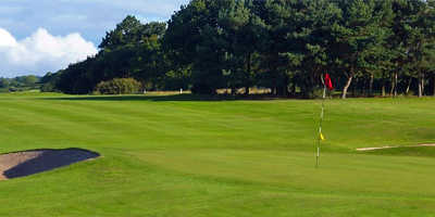 A view of hole #2 at Heswall Golf Club