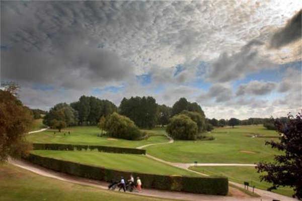 A view from Barnham Broom Golf Club.