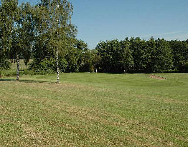 A view from fairway #2 at Costessey Park Golf Club