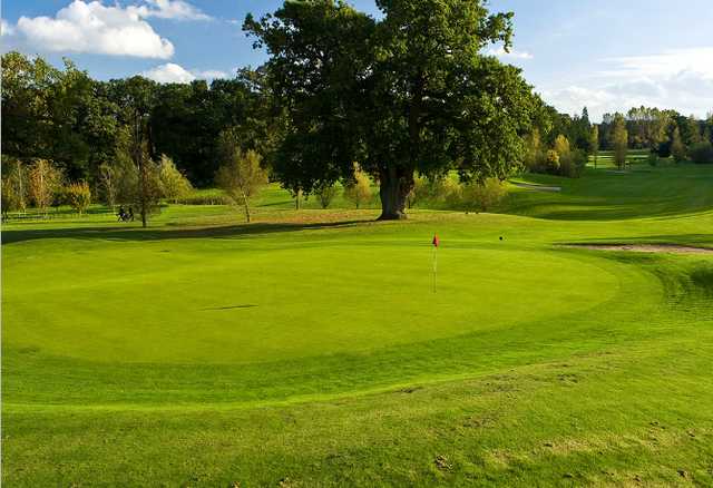 A view of a green at Dunston Hall