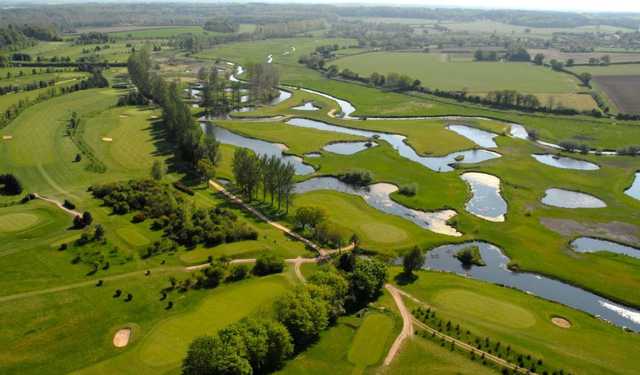 Aerial view from Wensum Valley Hotel, Golf & Country Club