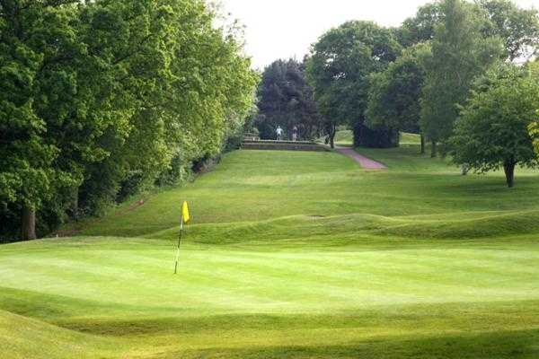 A view of the 12th hole at Harrogate Golf Club