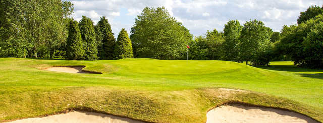 A view of the 5th green at Knaresborough Golf Club