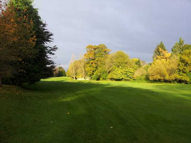 A view of the 1st fairway at Masham Golf Club