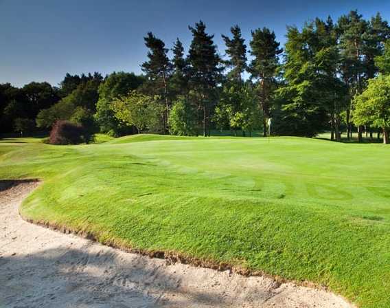 A view of hole #7 at Pannal Golf Club