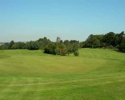 A view of green #12 at Scarborough North Cliff Golf Club
