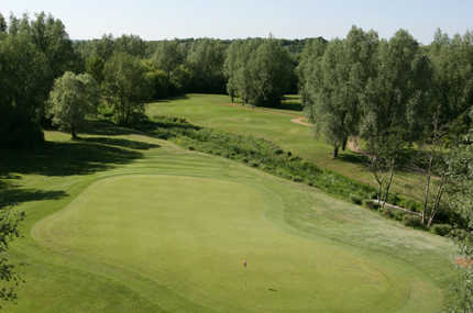A view of hole #8 at Collingtree Park Golf Club