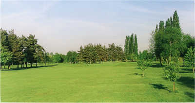 A view of the 17th fairway at Kettering Golf Club