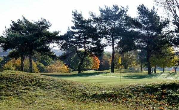 A view of green #13 at Kingsthorpe Golf Club
