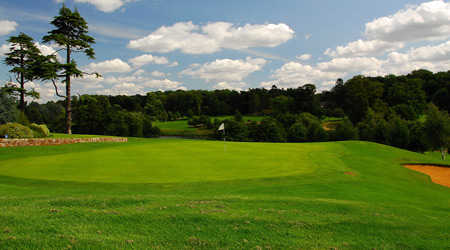 A view of green #18 at Northampton Golf Club