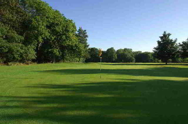 A view of the 3rd hole at Overstone Park Golf Club