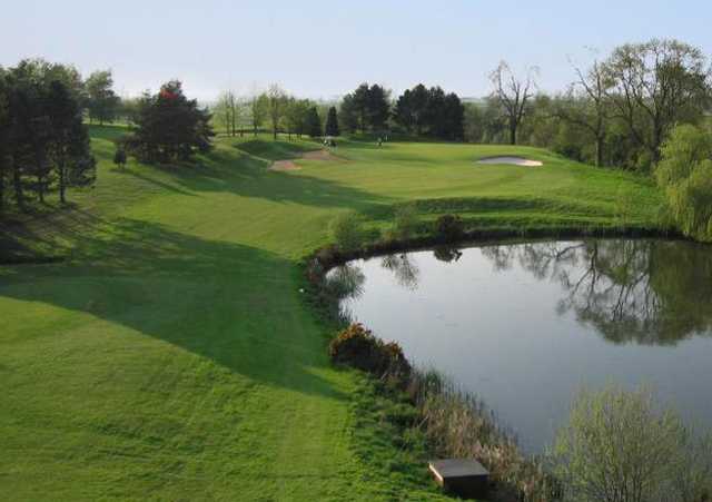 A view from the 12th tee at Staverton Park Hotel and Golf Course.