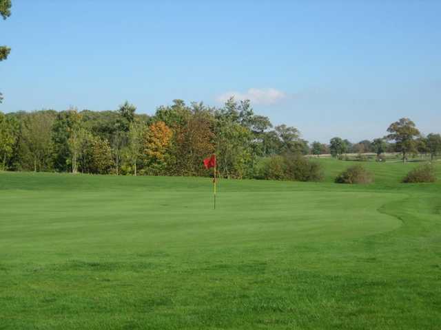 A view of a hole at Whittlebury Park Golf & Country Club