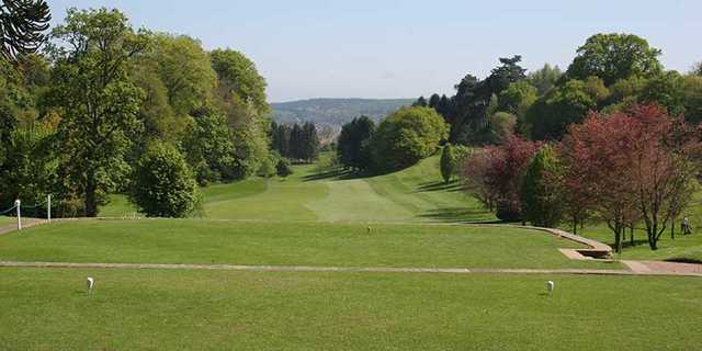A view from the 1st tee at Hexham Golf Club