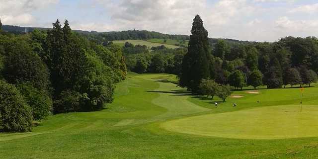 A view of fairway #18 at Hexham Golf Club