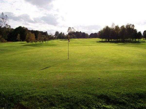 A view of the 12th hole at Morpeth Golf Club