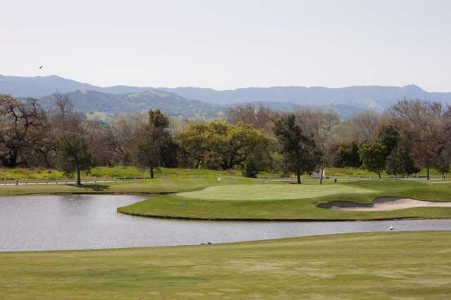 View of the 17th hole on the Tournament Course at Coyote Creek Golf Club