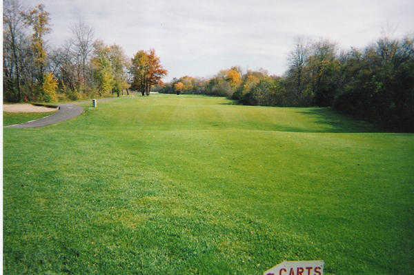 View from the 17th tee at Duck Creek Golf Course