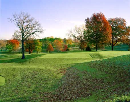 A fall view from Forest Park Golf Course