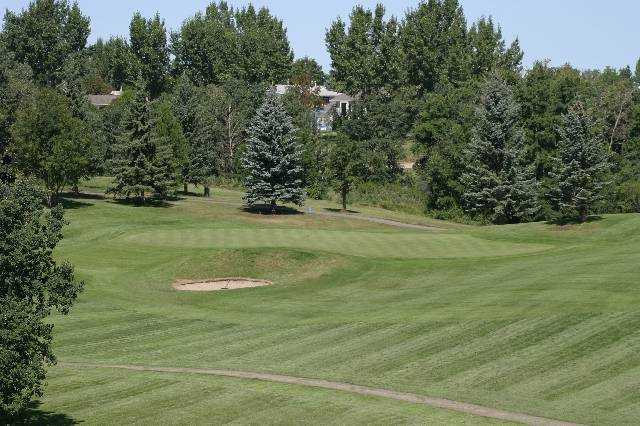 A view from the 16th fairway at Lacombe Golf and Country Club