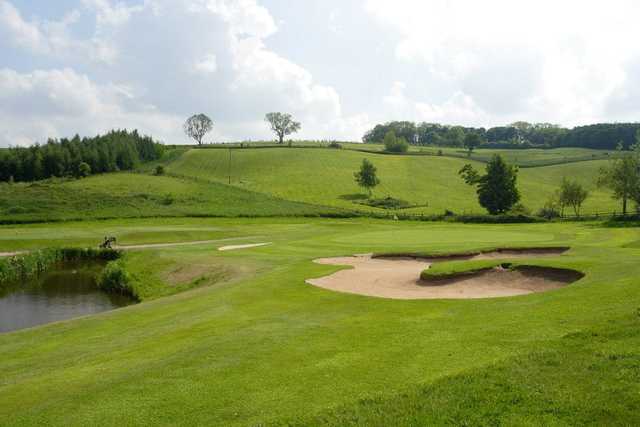 A view of hole #6 at Seely Course from Ramsdale Park Golf Centre.