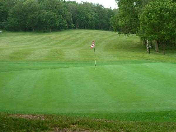 A view of the 12th green at Retford Golf Club