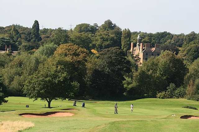 A view of the 15th green at Rufford Park Golf & Country Club