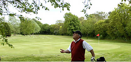A view from Shrivenham Park Golf Club