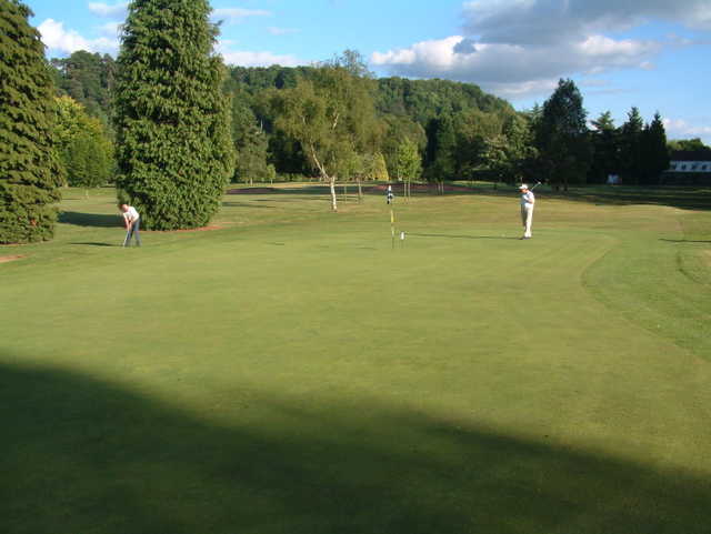 A view of hole #16 at Bridgnorth Golf Club