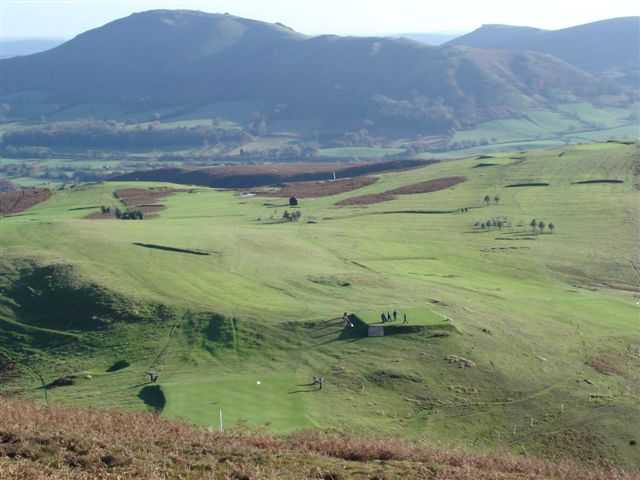 A view from Church Stretton Golf Club