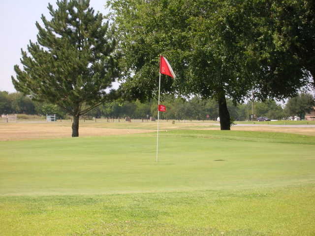 A view of a green at Paul's Valley Golf Course