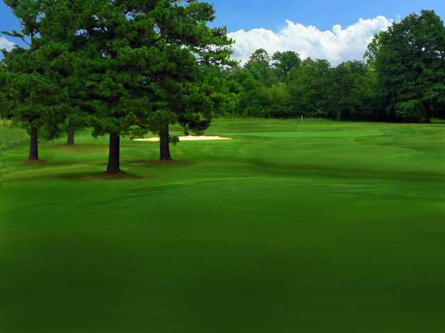 A view from a fairway at River Bend YMCA Golf Course