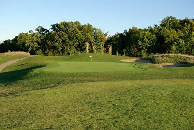 A view of the 5th green at Acorns Golf Links