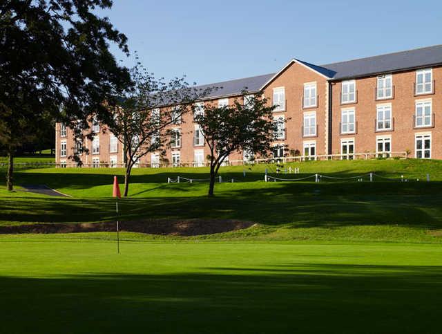 A view of a green at Macdonald Hill Valley Spa, Hotel & Golf