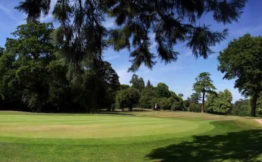 A wide green at Patshull Park to fully test your short game