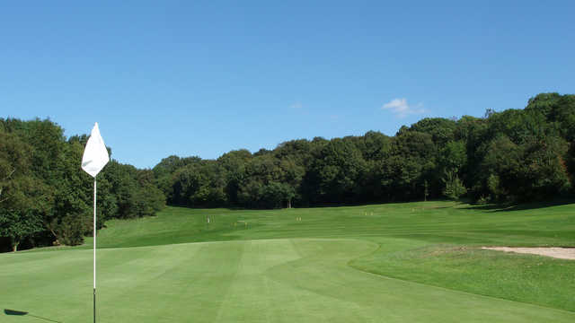 A view from a green at Wrekin Golf Club