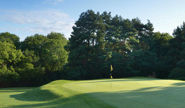 A view of green #11 at Bristol & Clifton Golf Club